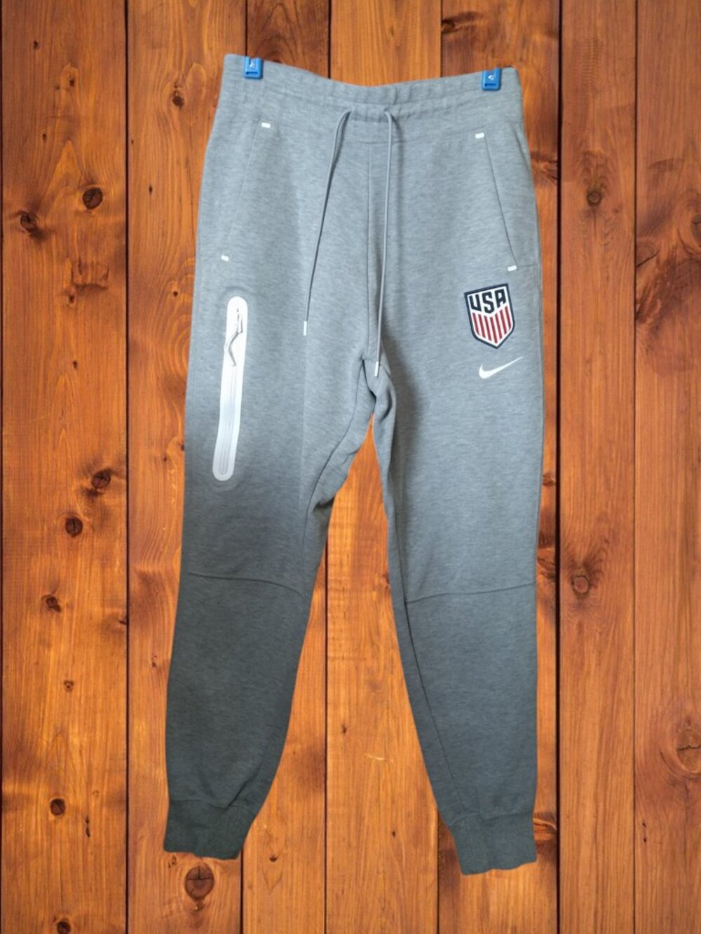 Nike Sportswear Women's XS Team USA Tech Fleece Jogger Pants Gray Pull On Logo